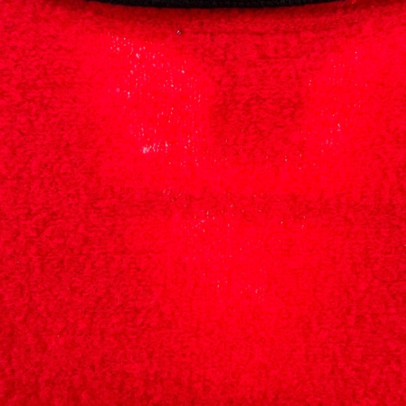 Stonebridge 100% boiled wool snowflake L zip front vest vintage holiday winter - Picture 4 of 6